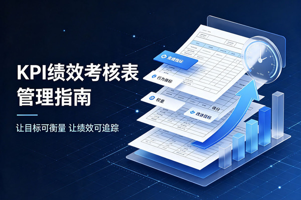 科学管控、精准赋能：企业KPI绩效考核表管理全指南