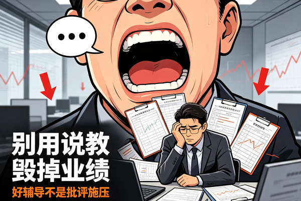 绩效越管越差？这个绩效辅导误区绝大多数老板都中招了！