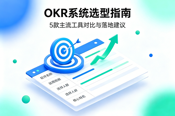 国内外5大OKR系统横向测评：适配大集团/小团队分别该选哪一款？