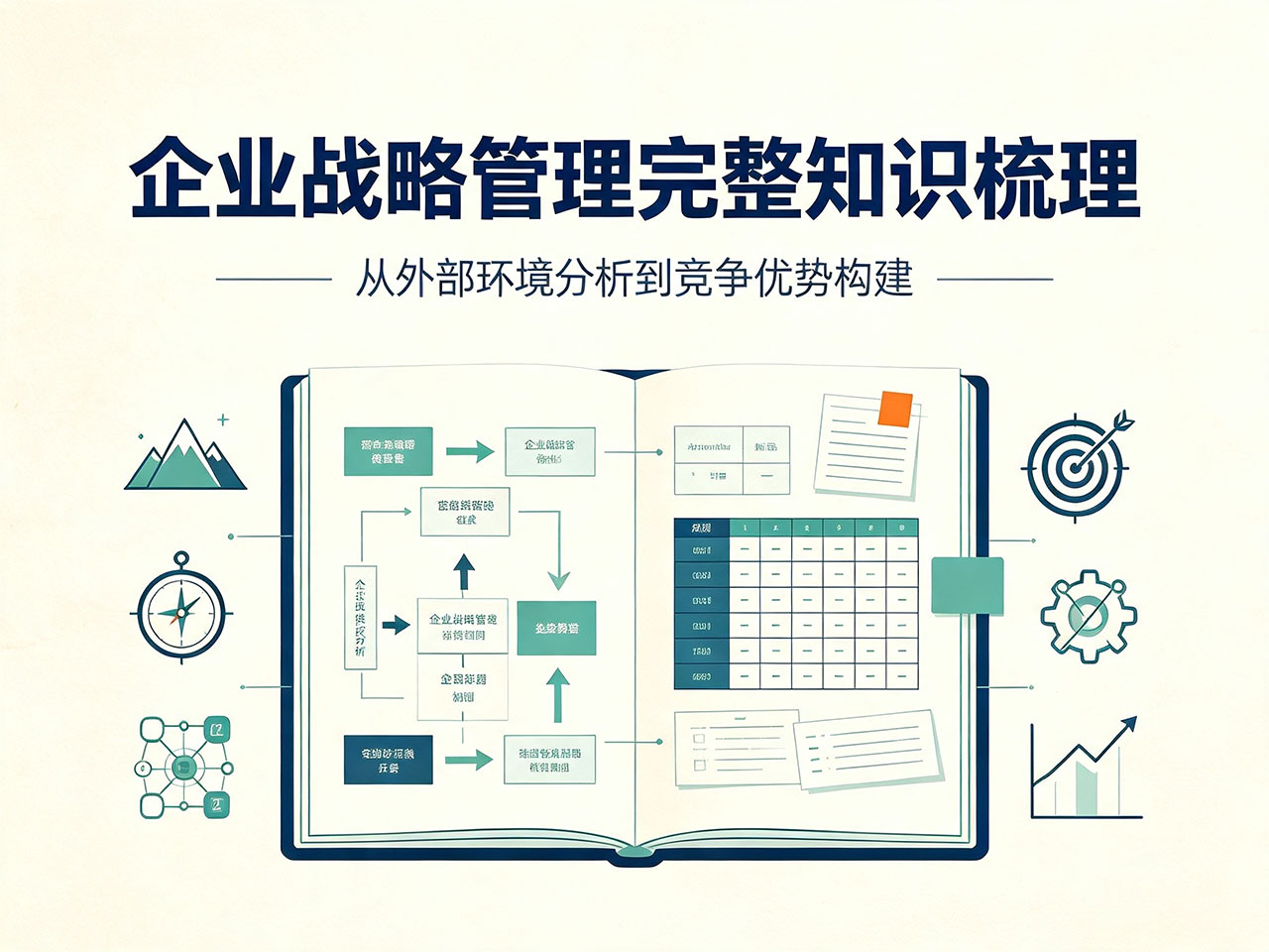 北极星OKR知识库官网-企业战略管理完整知识梳理:从外部环境分析到竞争优势构建插图 北极星OKR知识库官网-企业战略管理完整知识梳理:从外部环境分析到竞争优势构建插图