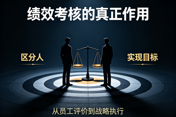 为何你的绩效考核形同虚设？优秀的管理者都在用这两大核心功能！