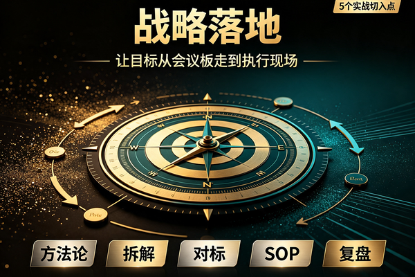 率先模仿就是创新？战略落地难，管理者一定要懂的5个执行逻辑！