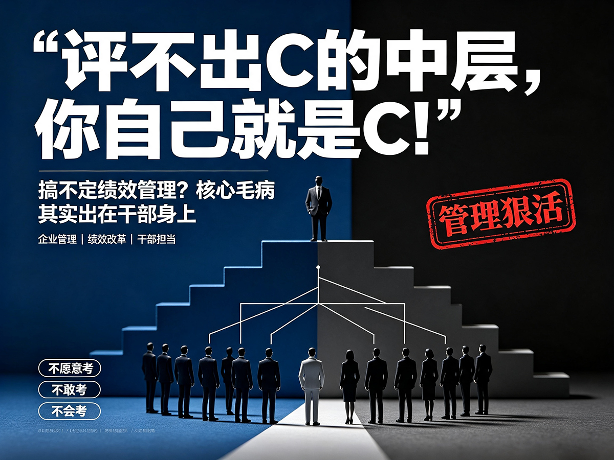 北极星OKR知识库官网-“评不出C的管理者,你本身就是C!”两位顶级大佬说透了绩效真相插图 北极星OKR知识库官网-“评不出C的管理者,你本身就是C!”两位顶级大佬说透了绩效真相插图