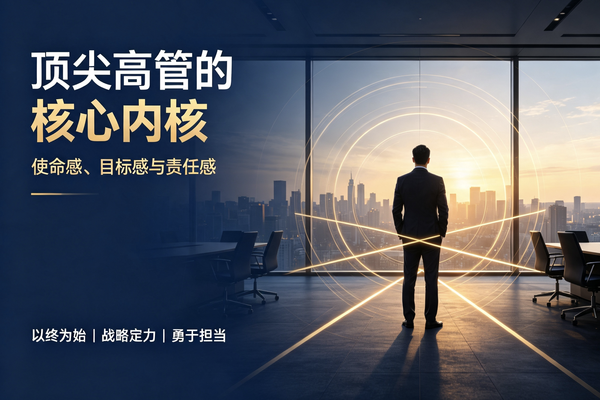 优秀的高管，必须具备“这三感”！