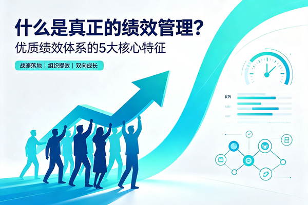 什么是真正的绩效管理？优质绩效体系的5大核心特征