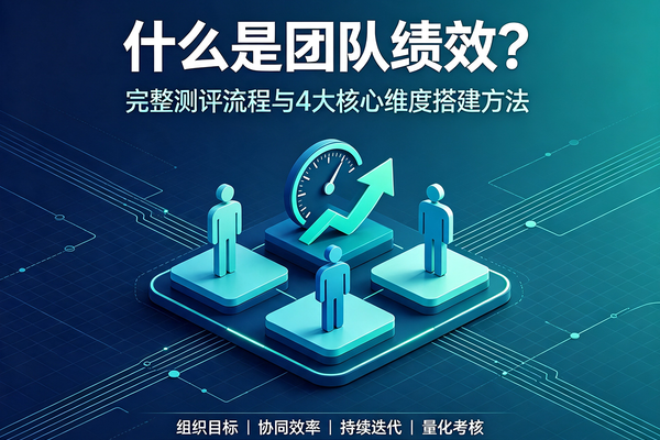 什么是团队绩效？完整测评流程与4大核心维度搭建方法
