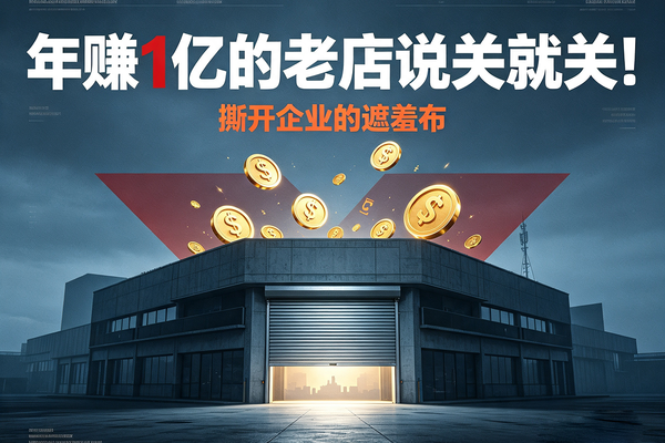 年赚1亿的老店说关就关！于东来此举撕开了多少企业的遮羞布？