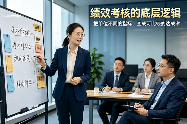 职能岗、跨部门岗位没法量化考核？记住这套“黄金口诀”就够了！