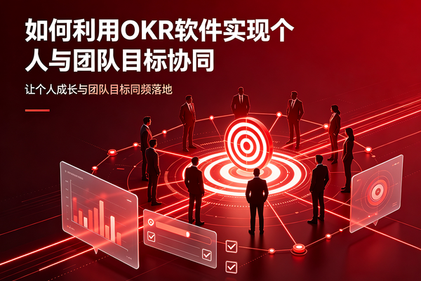 如何利用OKR软件实现个人与团队目标协同