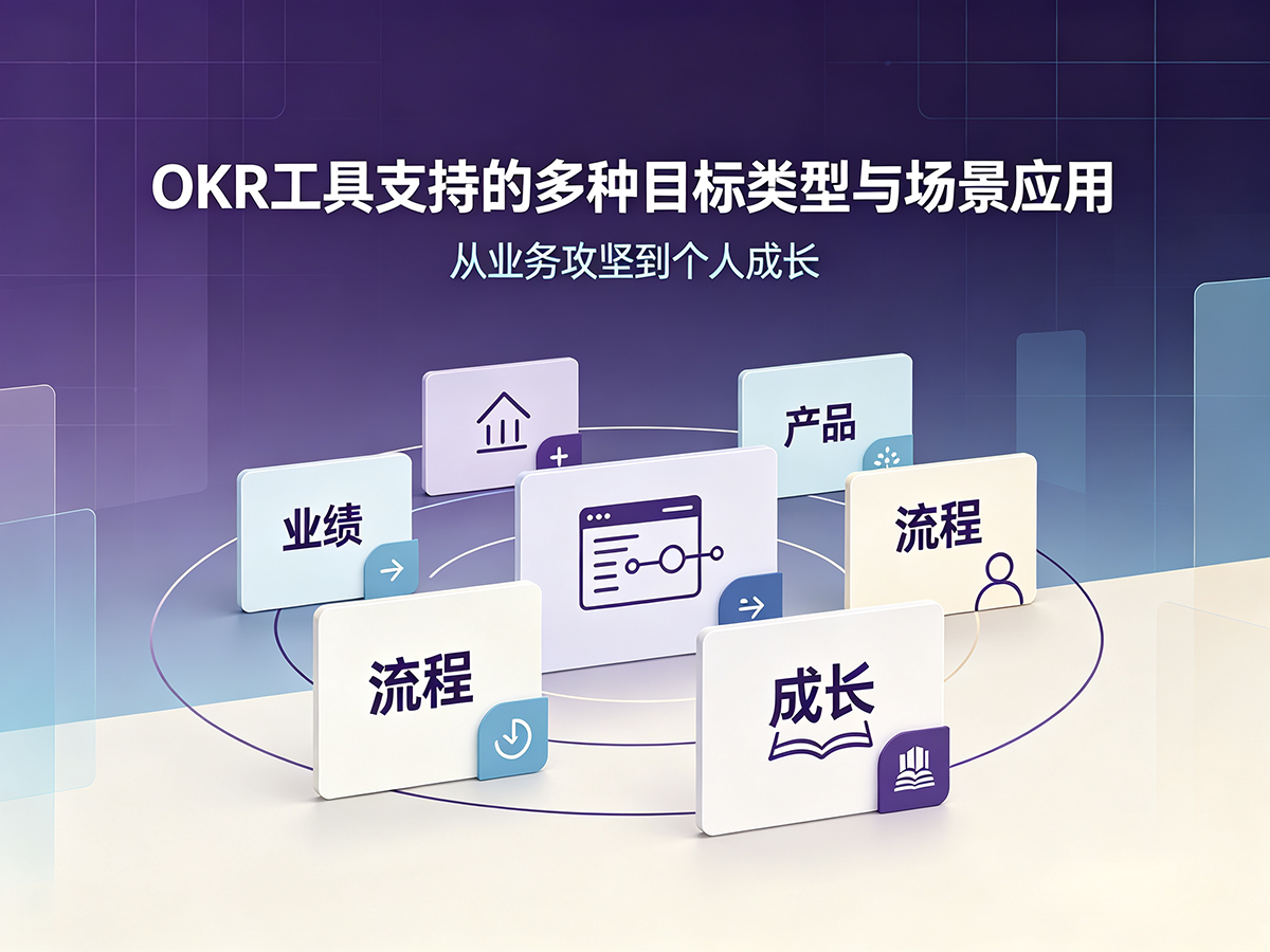 北极星OKR知识库官网-OKR工具支持的多种目标类型与场景应用插图 北极星OKR知识库官网-OKR工具支持的多种目标类型与场景应用插图
