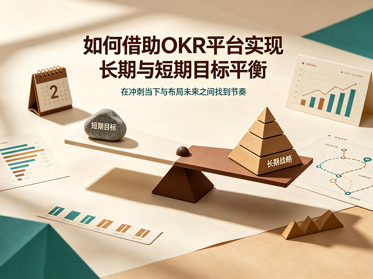 北极星OKR知识库官网-如何借助OKR平台实现长期与短期目标平衡插图 北极星OKR知识库官网-如何借助OKR平台实现长期与短期目标平衡插图