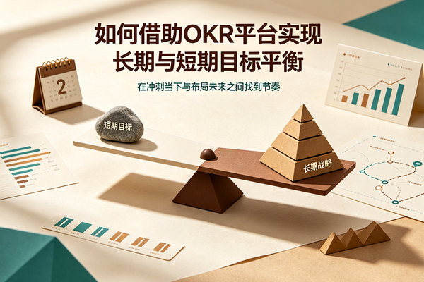 如何借助OKR平台实现长期与短期目标平衡