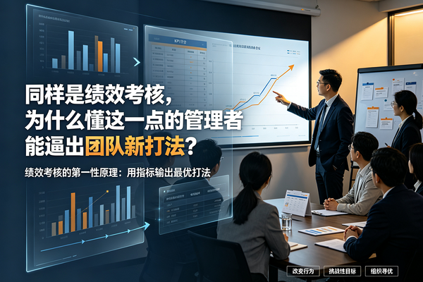 同样是绩效考核，为什么懂这一点的管理者能逼出团队新打法？