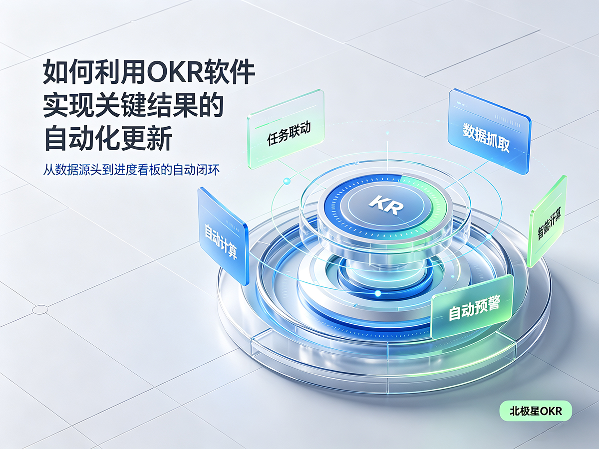 北极星OKR知识库官网-如何利用OKR软件实现关键结果的自动化更新插图