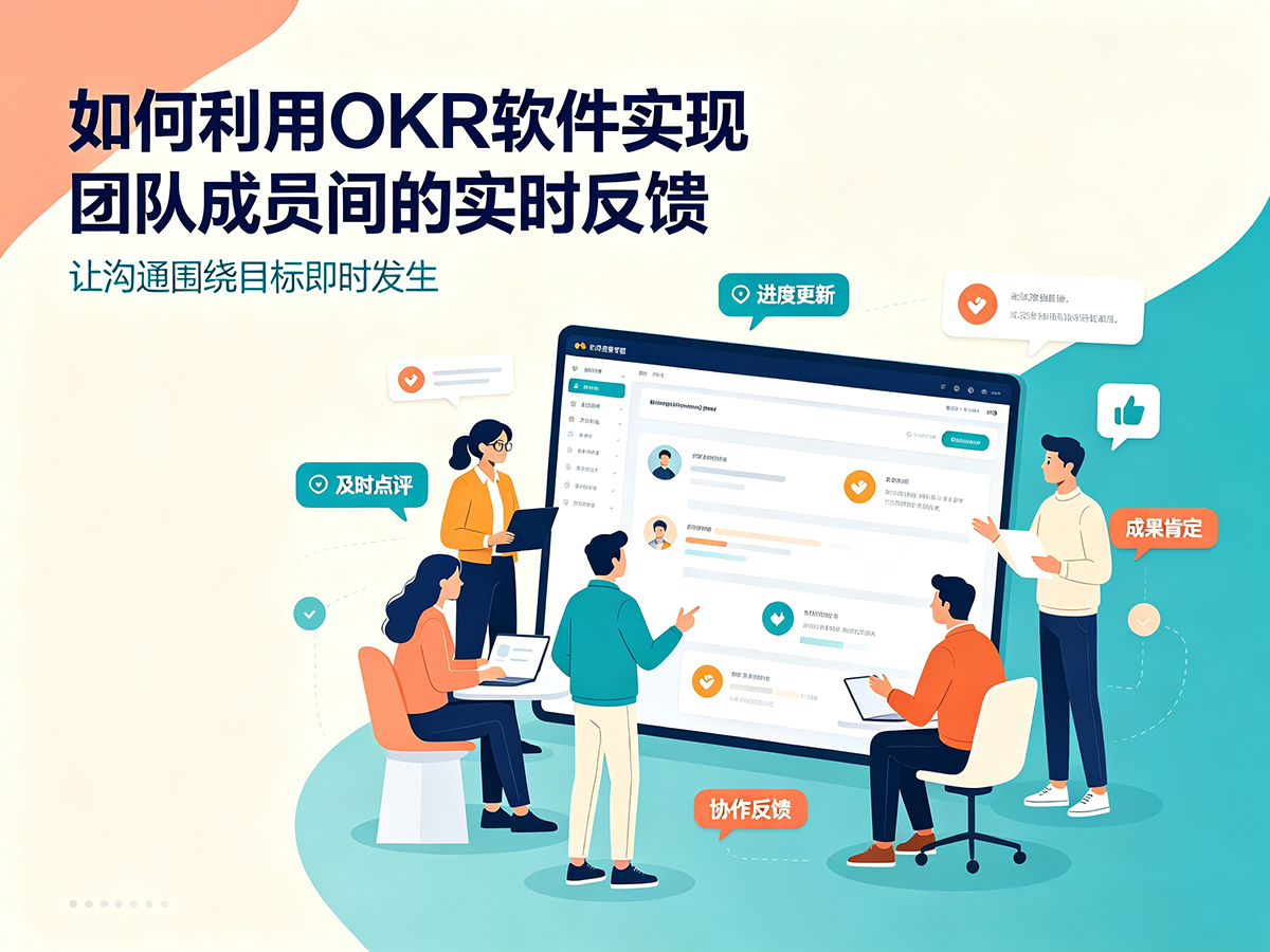 北极星OKR知识库官网-如何利用OKR软件实现团队成员间的实时反馈插图