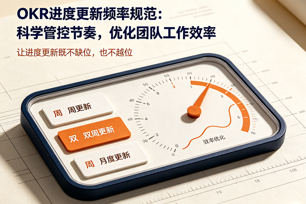 OKR进度更新频率规范：科学管控节奏，优化团队工作效率
