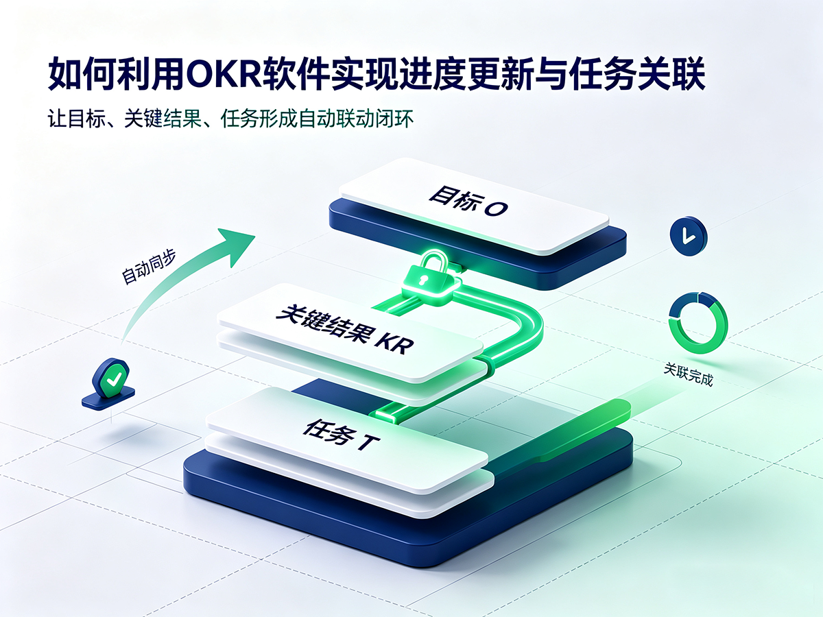 北极星OKR知识库官网-如何利用OKR软件实现进度更新与任务关联插图 北极星OKR知识库官网-如何利用OKR软件实现进度更新与任务关联插图