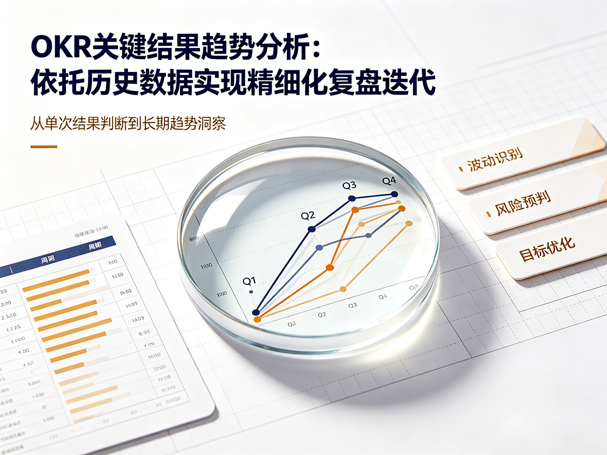 北极星OKR知识库官网-OKR关键结果趋势分析:依托历史数据实现精细化复盘迭代插图 北极星OKR知识库官网-OKR关键结果趋势分析:依托历史数据实现精细化复盘迭代插图