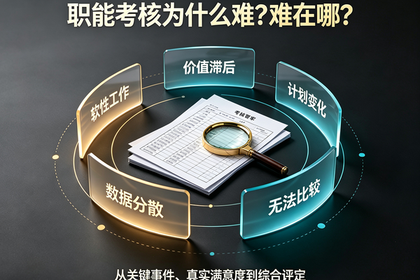 职能部门绩效考核难，究竟难在哪里？