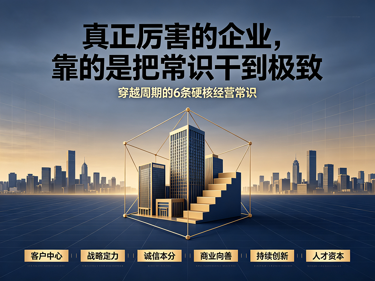 北极星OKR知识库官网-优秀企业长期盈利的6条基本常识，很多老板都不具备！插图
