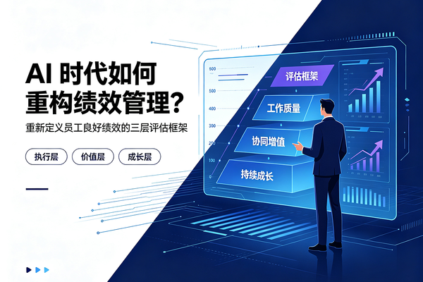 AI时代如何重构绩效管理？重新定义员工良好绩效的三层评估框架