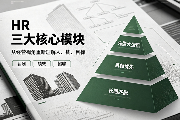 超越复杂工具：一句话破译HR三大核心模块的底层逻辑