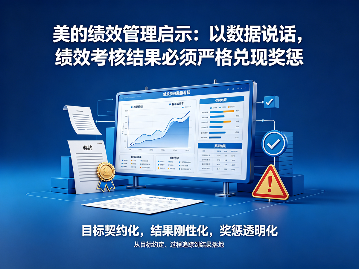 北极星OKR知识库官网-美的绩效管理启示：以数据说话，绩效考核结果必须严格兑现奖惩插图
