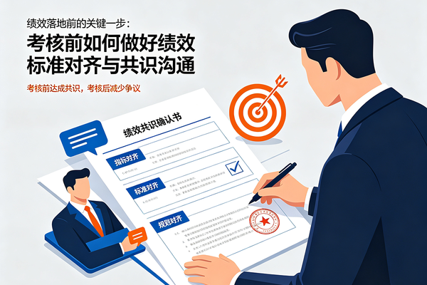 绩效落地前的关键一步：考核前如何做好绩效标准对齐与共识沟通