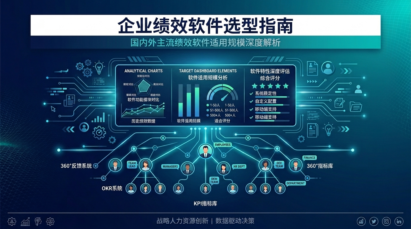 北极星OKR知识库官网-不同企业规模下主流绩效管理软件选型对比指南插图