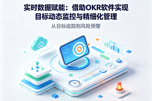 实时数据赋能：借助OKR软件实现目标动态监控与精细化管理