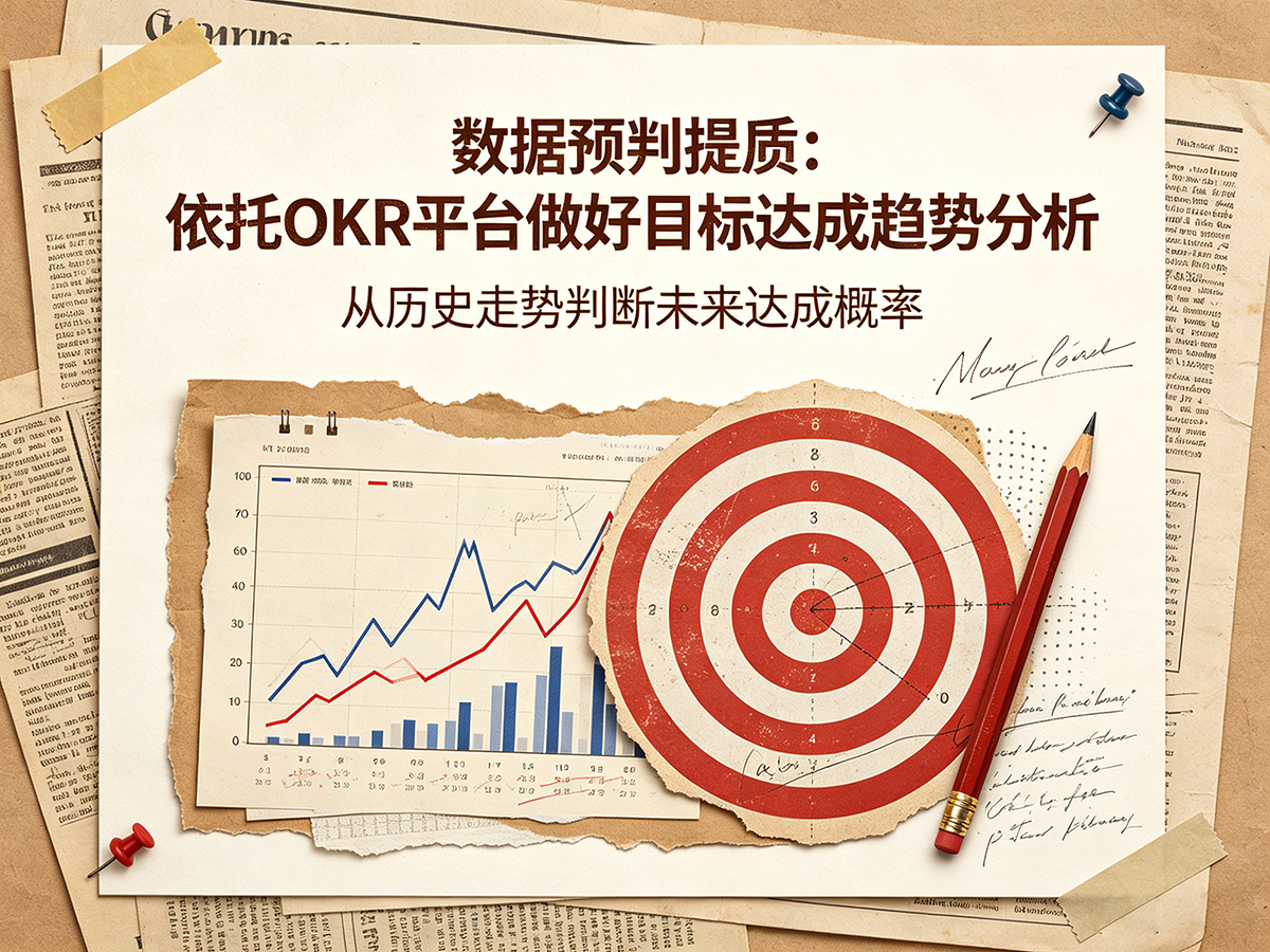 北极星OKR知识库官网-数据预判提质：依托OKR平台做好目标达成趋势分析插图