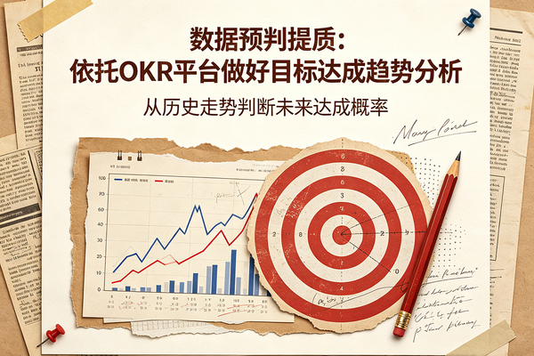 数据预判提质：依托OKR平台做好目标达成趋势分析