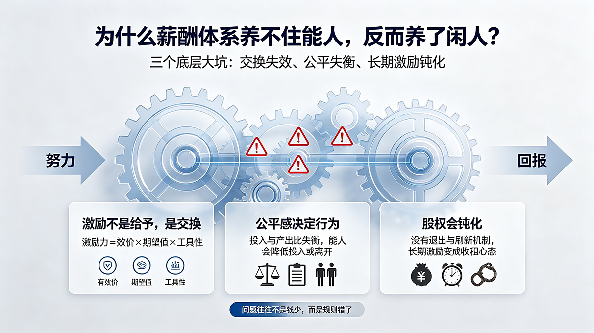 北极星OKR知识库官网-“薪酬不和绩效挂钩🟰鼓励躺平”,管理视角,这句话对吗?插图2 北极星OKR知识库官网-“薪酬不和绩效挂钩🟰鼓励躺平”,管理视角,这句话对吗?插图2