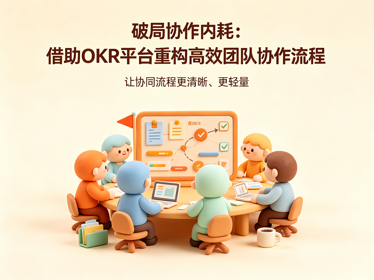 北极星OKR知识库官网-破局协作内耗:借助OKR平台重构高效团队协作流程插图 北极星OKR知识库官网-破局协作内耗:借助OKR平台重构高效团队协作流程插图