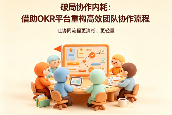 破局协作内耗：借助OKR平台重构高效团队协作流程