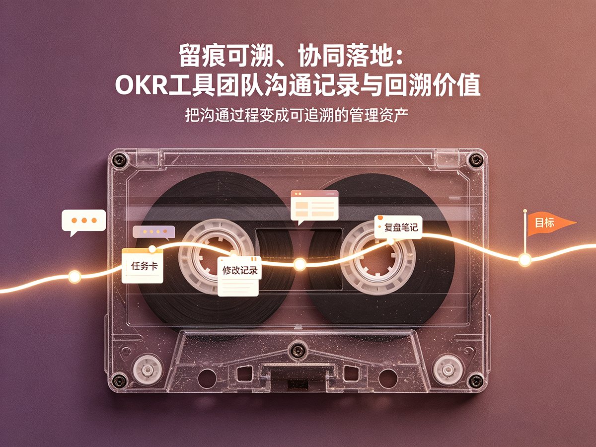 北极星OKR知识库官网-留痕可溯、协同落地:OKR工具团队沟通记录与回溯价值插图 北极星OKR知识库官网-留痕可溯、协同落地:OKR工具团队沟通记录与回溯价值插图