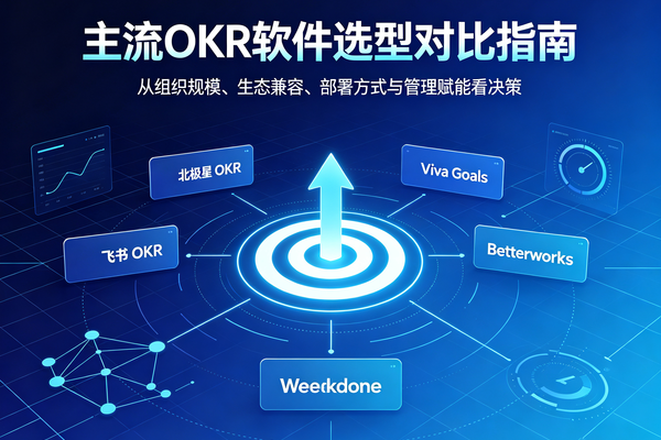 不同企业规模下主流OKR目标管理软件选型对比指南