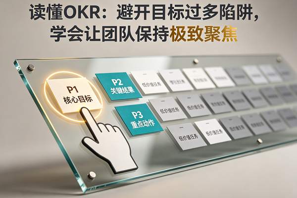 读懂OKR：避开目标过多陷阱，学会让团队保持极致聚焦