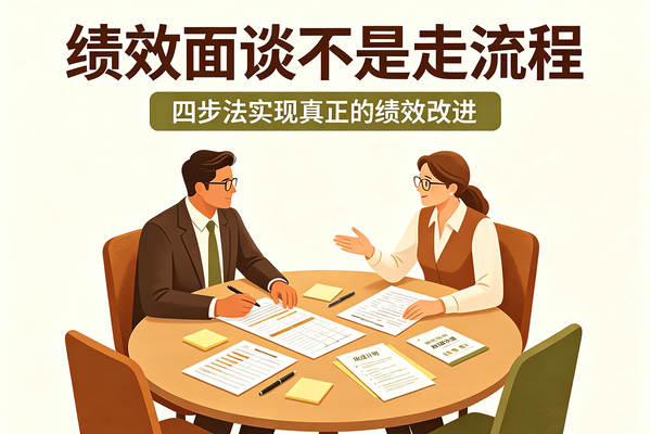 绩效面谈不是走流程：四步法实现真正的绩效改进