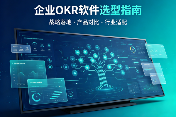 OKR软件不同行业企业选型指南：国内外五大主流产品对比与实践策略