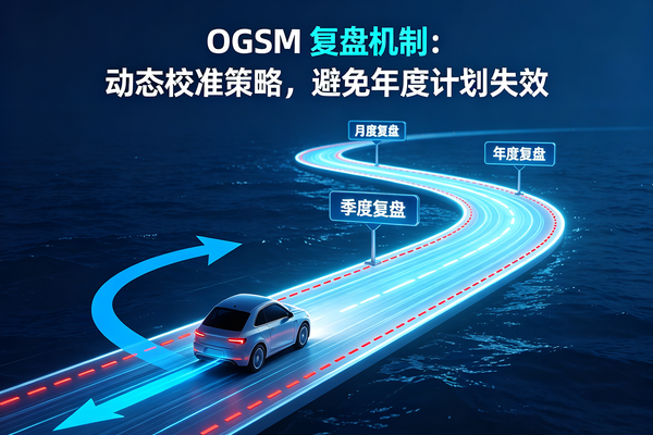 OGSM复盘机制：动态校准策略，避免年度计划失效