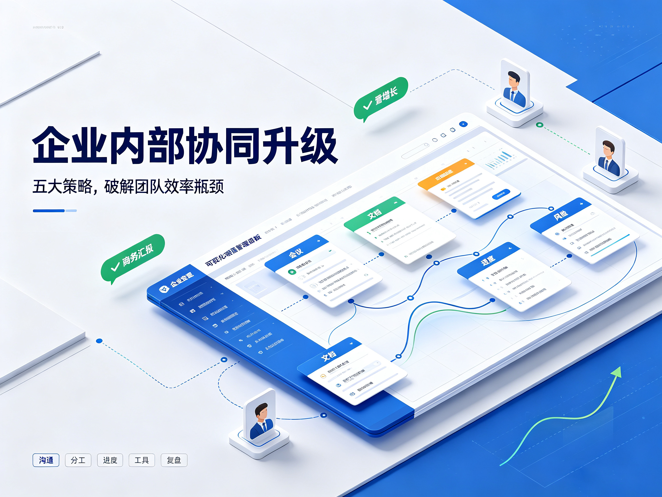 北极星OKR知识库官网-2026企业内部协同升级：五大高效策略，破解团队效率瓶颈插图