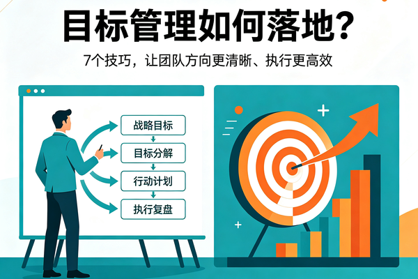做好目标管理的7个核心技巧，帮团队告别盲目内耗、高效落地成果